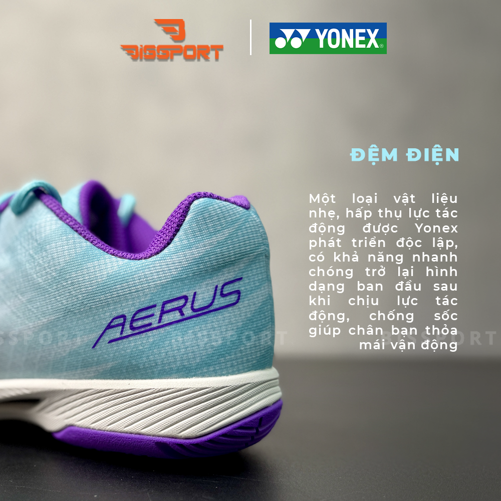 Giày Cầu Lông Yonex POWER CUSHION AERUS Z Women Chính Hãng - Đế Siêu Bền Có Đệm Êm - Siêu Nhẹ Thoáng - GIảm Chấn Tốt